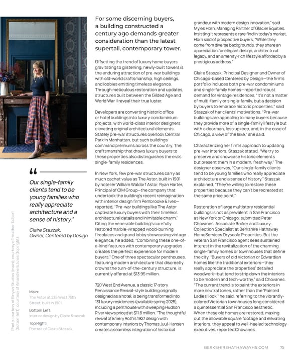 Prestige: Spring 2025 Edition - Page 77